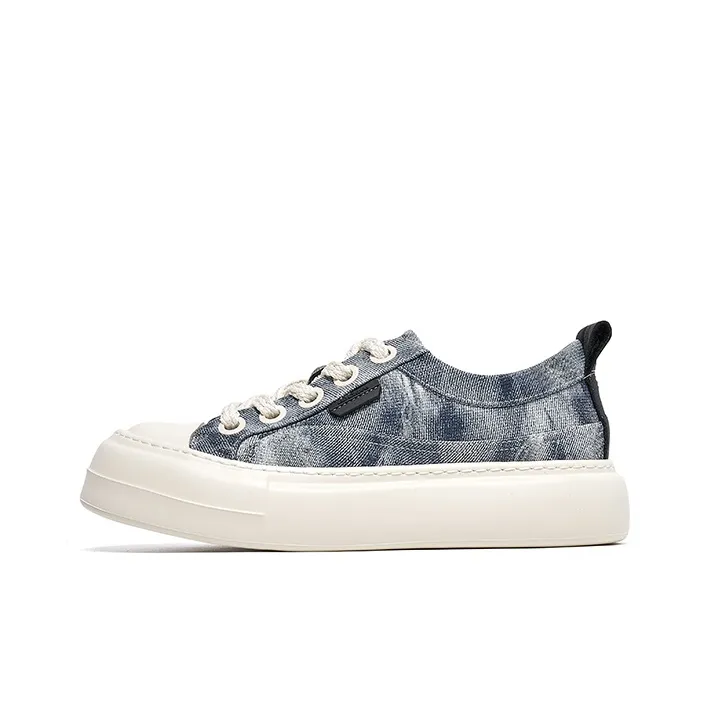 Lee Cooper Anti Slip And Wear Resistant Height Increasing Low Top Skateboard Shoes Men's-4