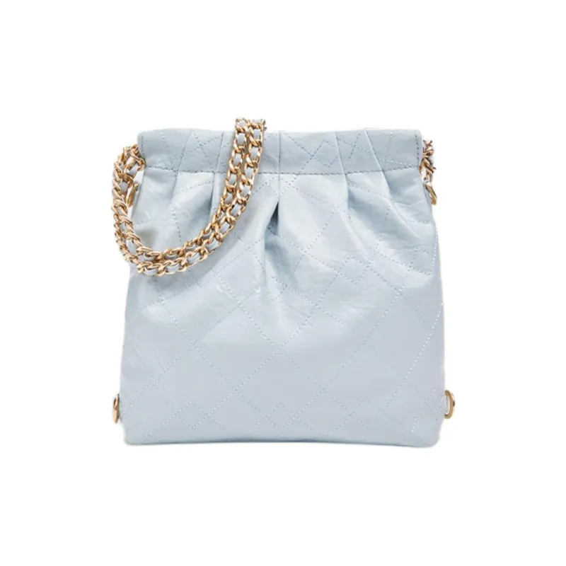 CHARLES&KEITH PU Backpack Shoulder Bag Regular Women's Blue-3