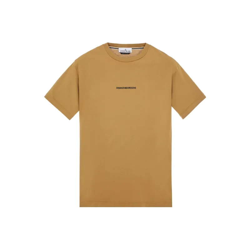 STONE ISLAND T Shirts Men Brown-0