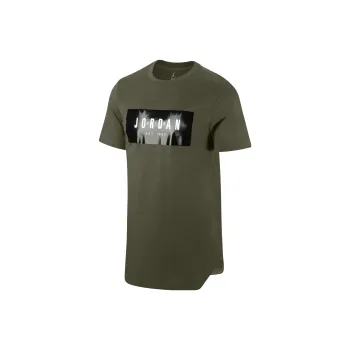 JORDAN T Shirts Men Army Green