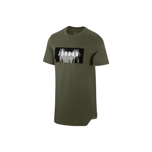 Air Jordan 12 Shorts Army Green