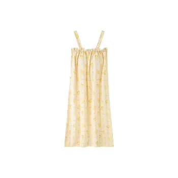 Maultiay Nightgown Women's Yellow