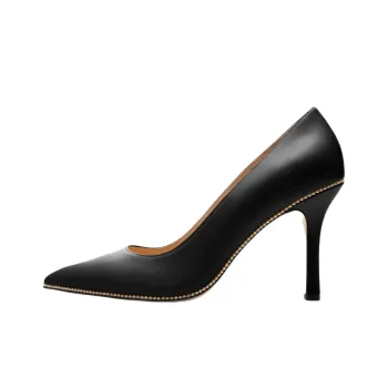COACH Samantha Slim Heel High Heels 8.5cm Women's Black