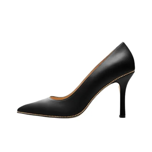 COACH Samantha Slim Heel High Heels 8.5cm Women's Black