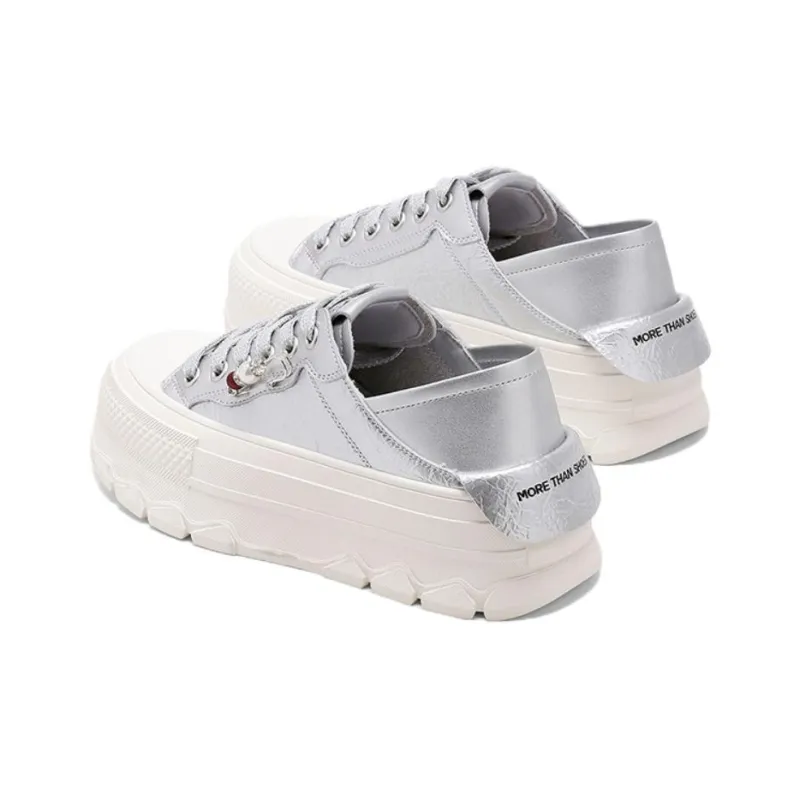 ST&SAT Cushioned Wear Resistant Breathable Low Top Skateboard Shoes Women's-4