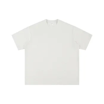 NANDCHN T Shirt Unisex White Heather Gray