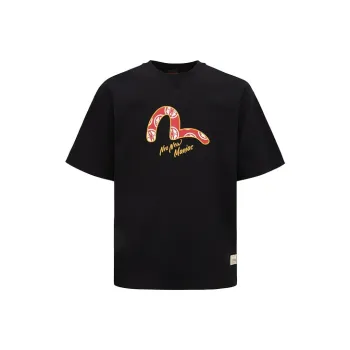 EVISU T Shirts Men Black