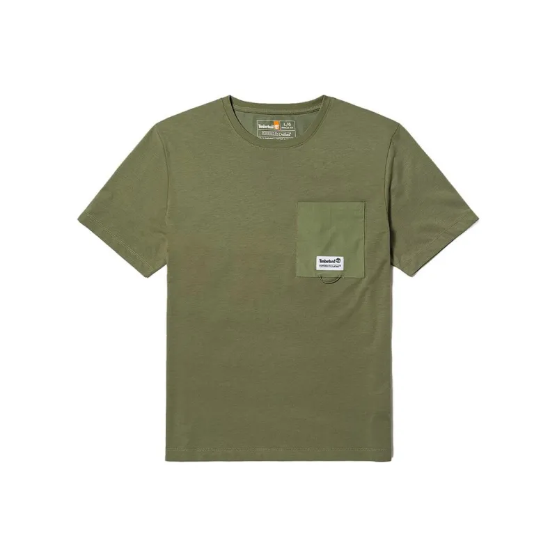 Timberland T Shirts Men Kassel Green-0