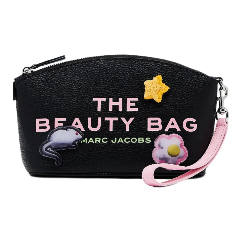 MARC JACOBS Leather Storage Bag Women's Black-2