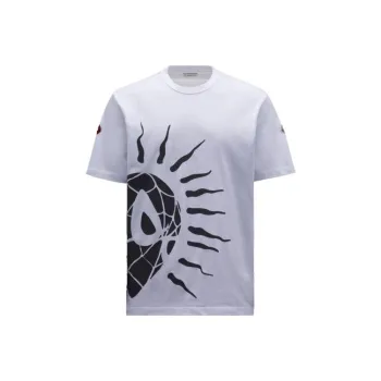 Moncler FW22 T Shirts Men White