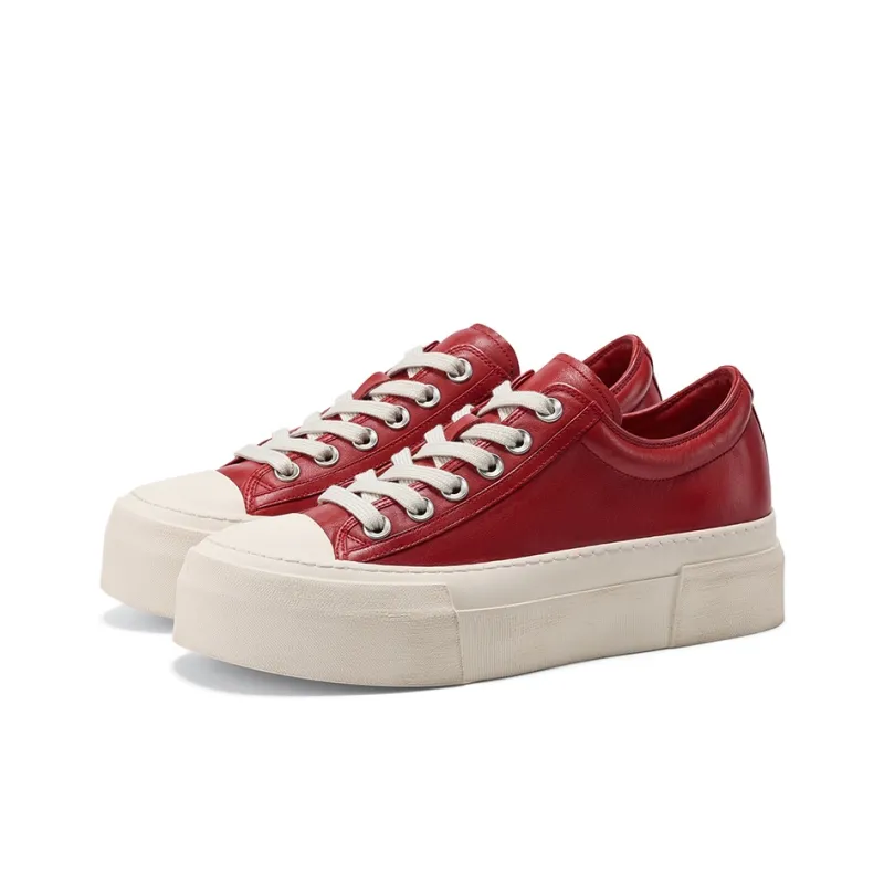 GG CC Slip Resistant Cushioning, Abrasion Resistant, Height Increasing Low Top Skateboard Shoes Women's-6