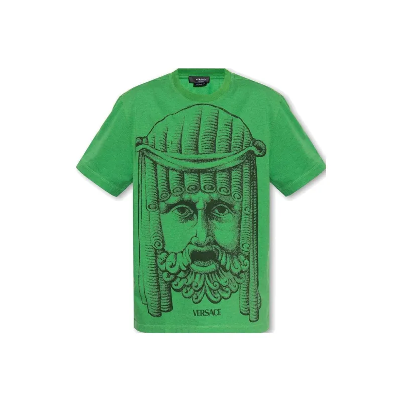 VERSACE T-Shirts Men Green-0