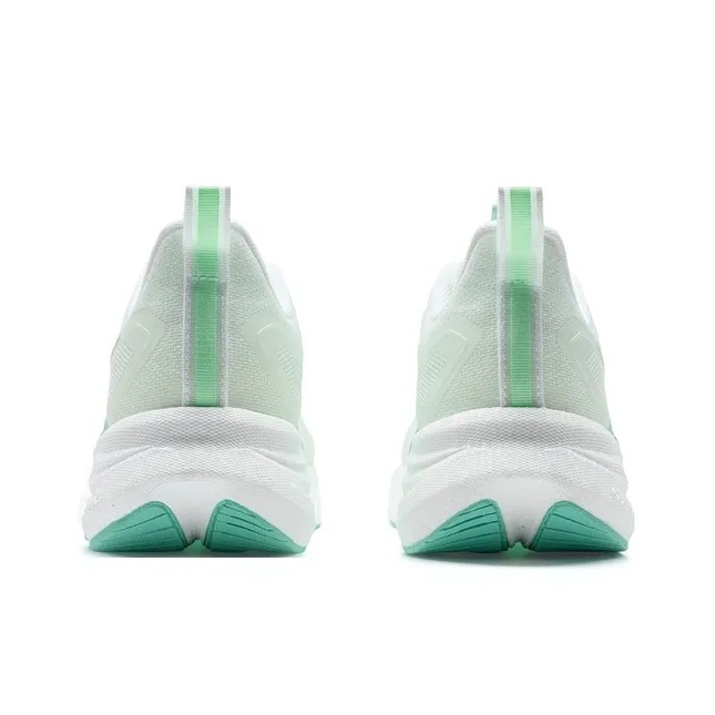 XTEP Breathable Coverage Support Low Top Casual Training Sprint Running Shoes Men's Classic White Elf Green-4