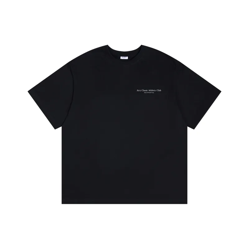 Atry Alphabet Slogan Series T Shirts Unisex-5