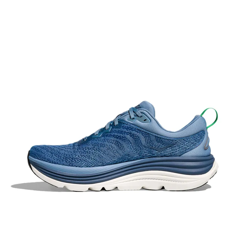 HOKA ONE ONE Gaviota 5 Durable Breathable Lightweight Low Top Running Shoes Men's Blue-0