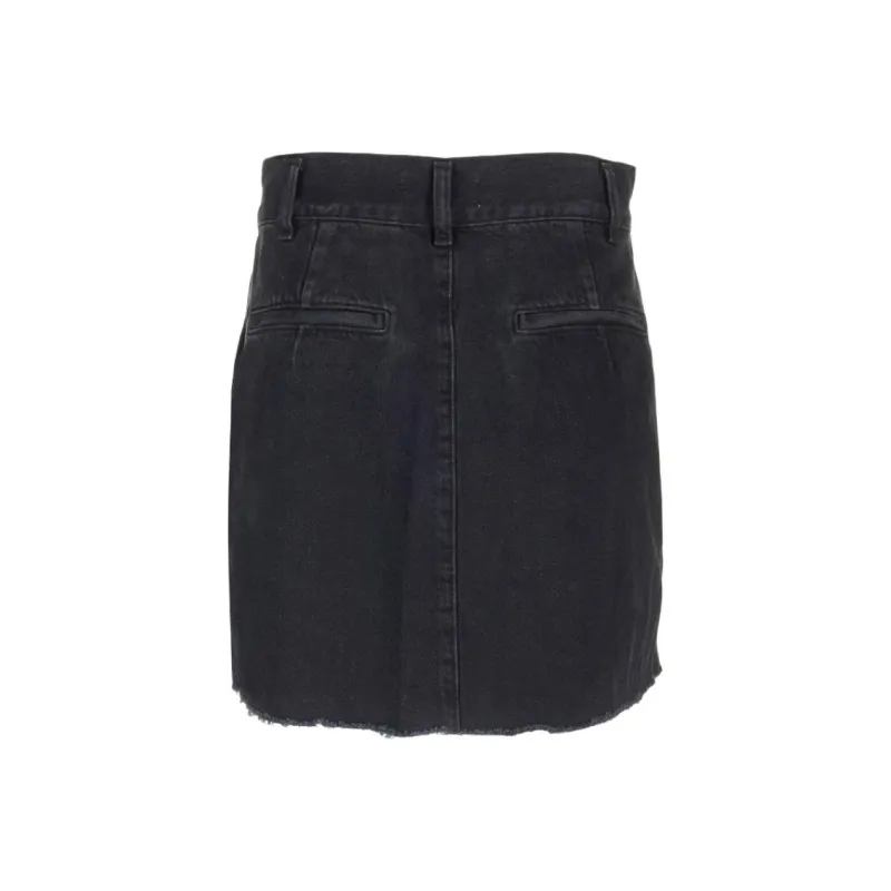 AGOLDE Becker Denim Mini Skirt-1