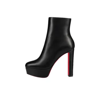 CL LUBOTING Loo Booty Ankle Boots 13cm Women's Black