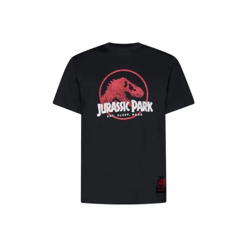 Neil Barrett Jurassic Park Printed Crewneck T Shirt