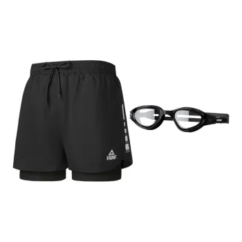 PEAK Swimming Sets Polyester/Elastane Men's Black