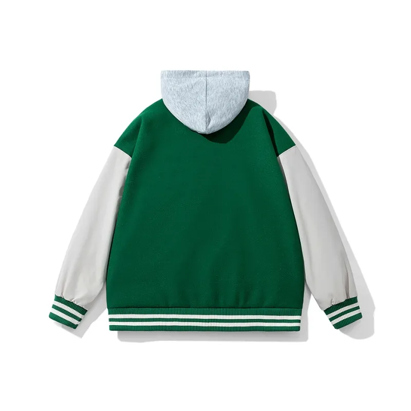 AKIN Baseball Jacket Unisex BV Green-3