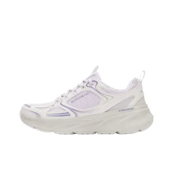 Skechers Edgeride Anti Slip Wear Resistant Low Top Casual Running Shoes Women's Ecru