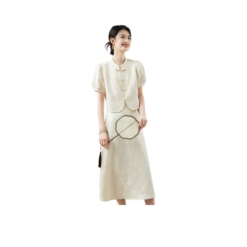 XINFEIYU Two Piece Skirt Sets Women's