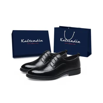Kaltendin Top Grain Cow Leather Versatile Classic Comfortable Gentleman Dress Shoes Men's