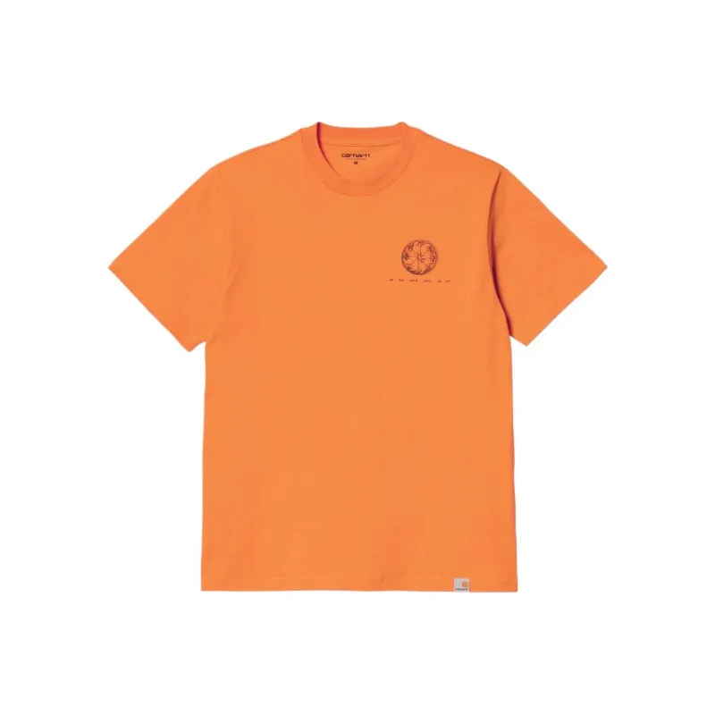 Carhartt WIP T-Shirts Men Orange-0