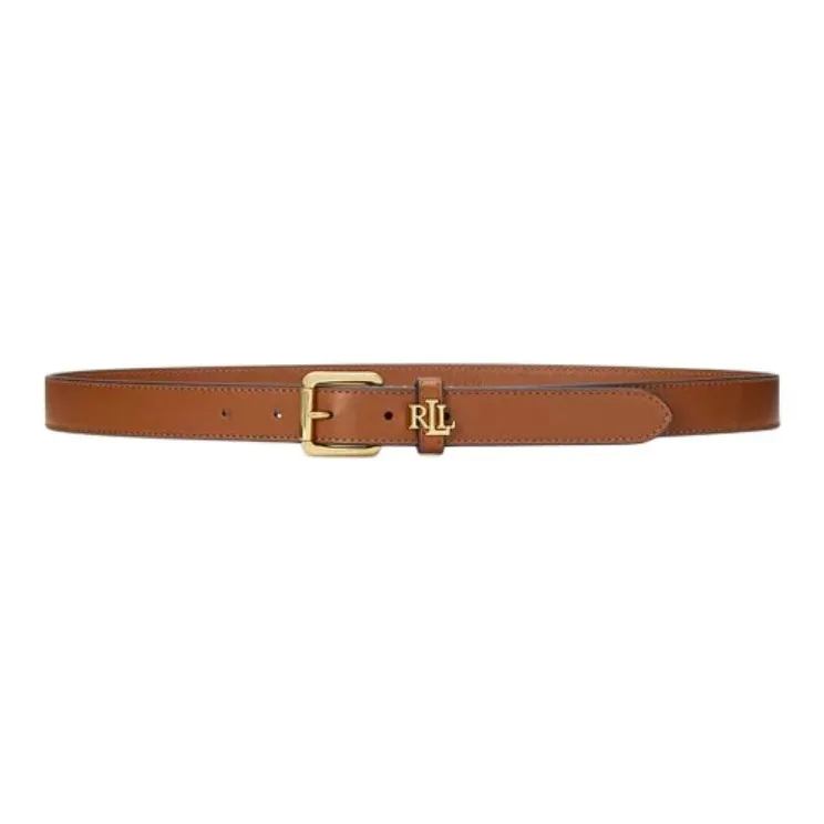 LAUREN RALPH LAUREN Genuine Leather Belts Women's Brown 2cm-0