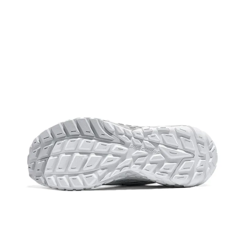 Skechers Sport Slip Resistant Balance Low Top Chunky Sneakers Women's Light Gray-5