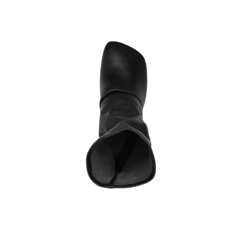 UMA WANG Stone Ankle Boots Women's Black-4