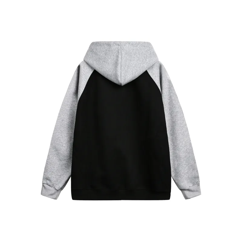 Warrior Sweatshirt Unisex Navy Blue & Yellow Color Block-9