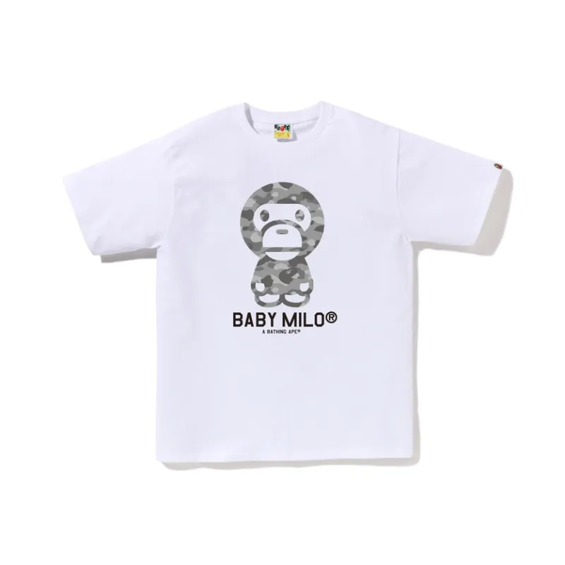 A BATHING APE Splinter Camo Baby Milo Tee-2
