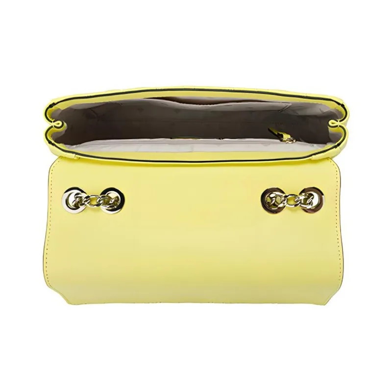 Kate Spade Briar Lane Leather Shoulder Bag Crossbody Bag Medium Size Women's Lemon Yellow-2