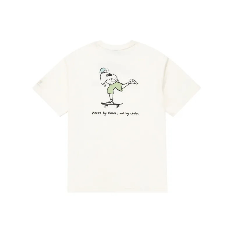 New Balance x PK LIANMINGKUANXILIE T Shirt Unisex White-0