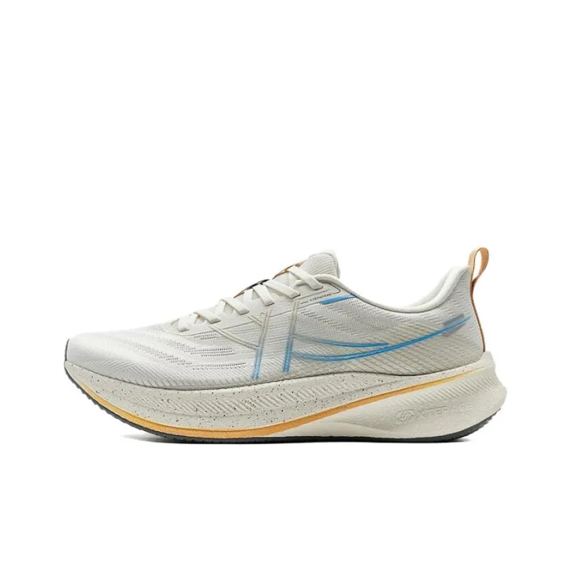 XTEP 360X 2.0 LITE Coverage Slip Resistant Low Top Casual Running Shoes Men's White Gray-0