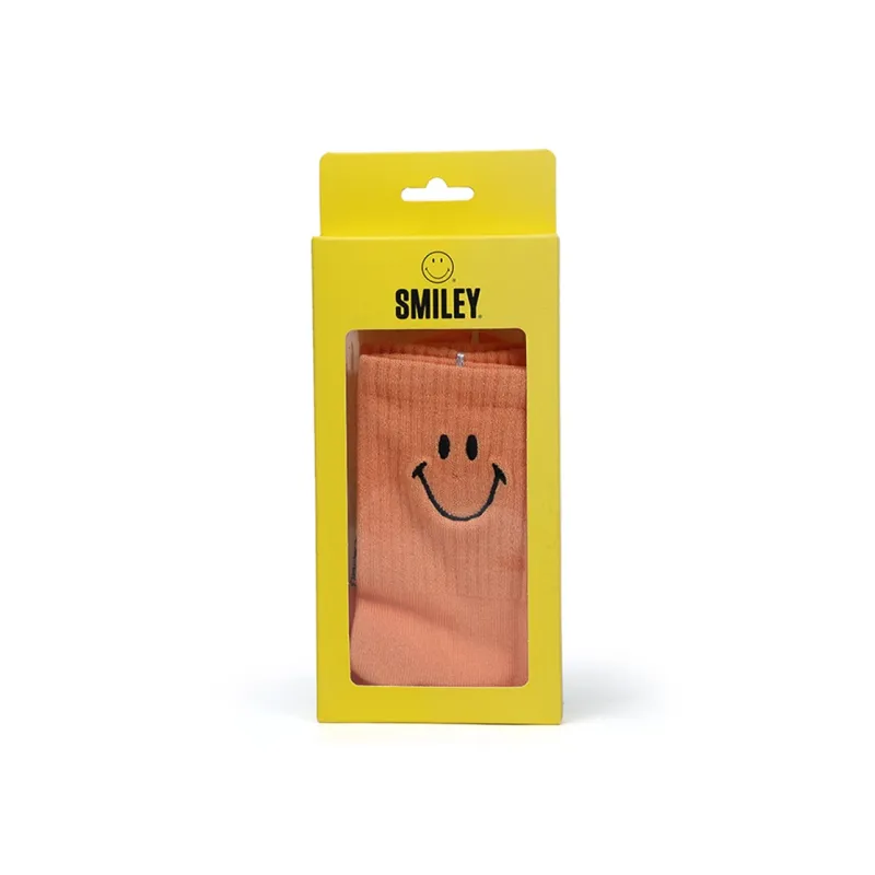 SMILEY Mid Calf Socks Unisex Combo Set-7
