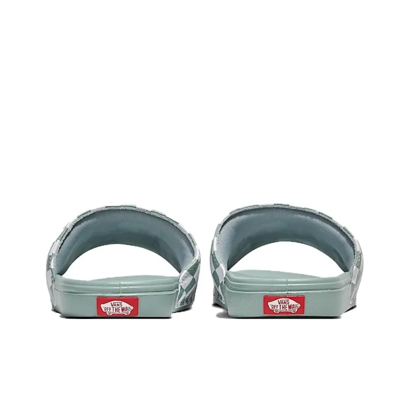 Vans Slip Resistant Abrasion Resistant Slide Slippers Unisex Green-2