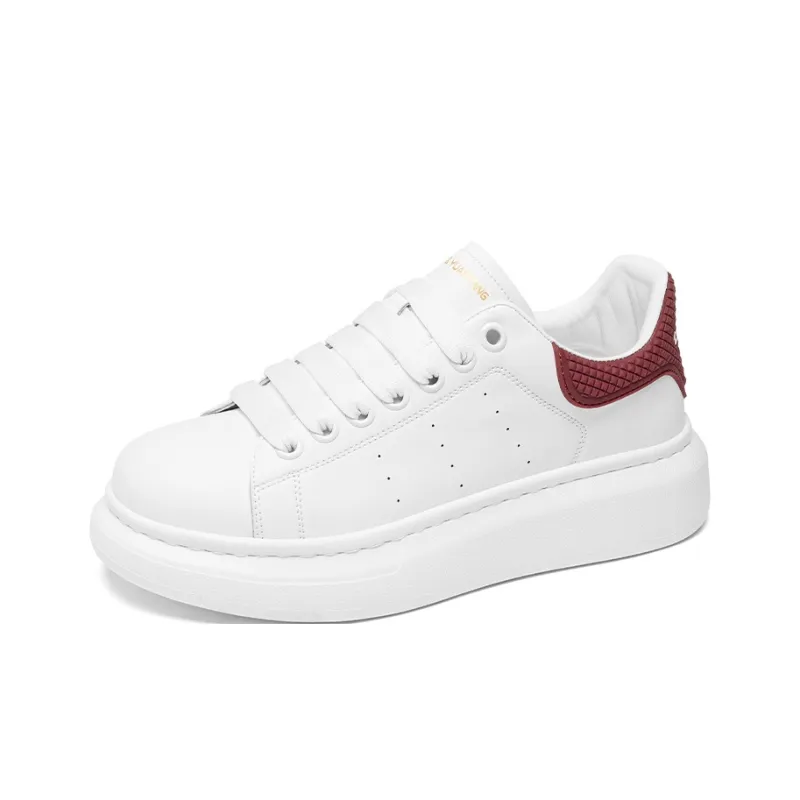 Desert Ram Slip Resistant Cushioning Wear Resistant Lightweight Height Increasing Low Top Skateboard Shoes Men's-7