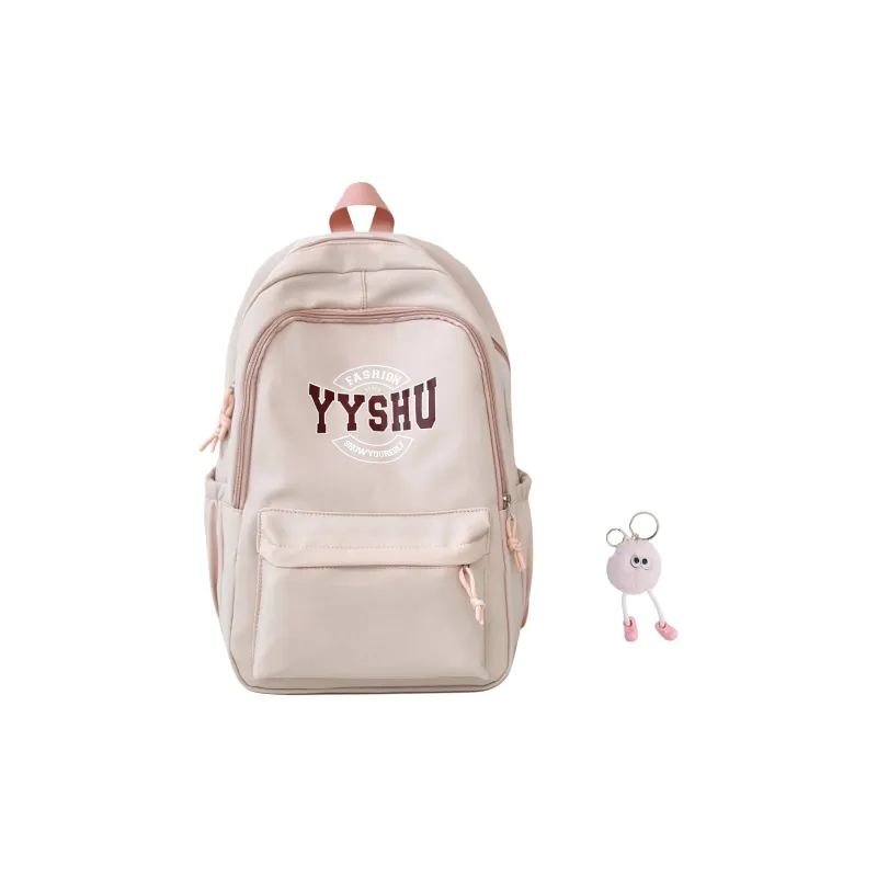 BRABOSTON Nylon Backpack Regular Unisex White/Black/Pink/Red/Blue-6