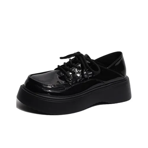 SHUXI Loafers 4.5cm Women's Black