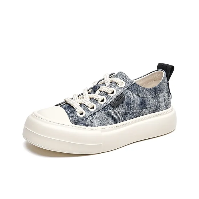 Lee Cooper Anti Slip And Wear Resistant Height Increasing Low Top Skateboard Shoes Men's-5