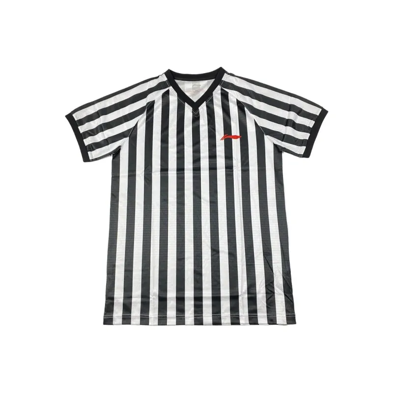 LINING T-Shirts Men Black White Stripes-0
