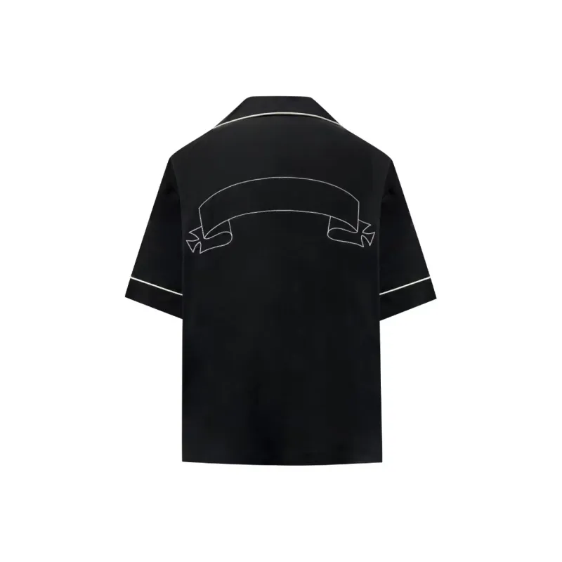 Askyurself Short Sleeved Shirt Unisex Black-1