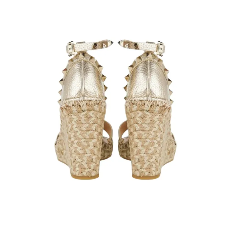 Valentino GARAVANI One Strap Sandals Women's Gold-3