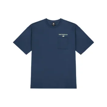 New Balance T Shirts Men Blue