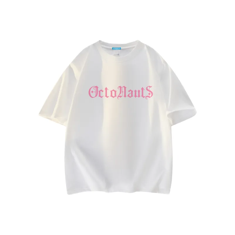 Small Columns Under The Sea T Shirt Unisex White Black-3