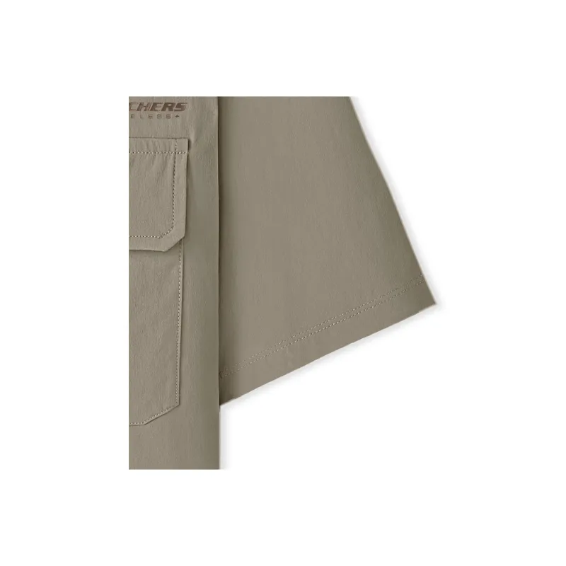 Skechers SKECHLUXE SS25 T Shirt Men's Gray Walnut-2