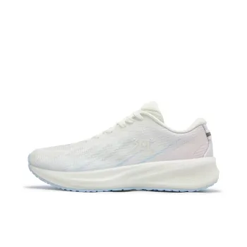 361° Feng Yi Anti Slip Wear Resistant Low Top Casual Running Shoes Women's White Pink Pearl