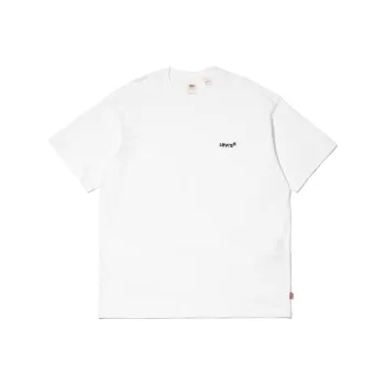 Levis T Shirts Unisex White